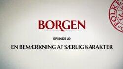 En bemærkning af særlig karakter En bemærkning af særlig karakter