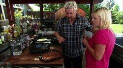 Guy's Big Backyard Bites: Grilled Lamb Sandwiches Guy's Big Backyard Bites: Grilled Lamb Sandwiches