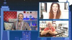 Debra Messing & Jimmy Buffet Debra Messing & Jimmy Buffet