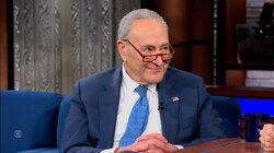 Sen. Chuck Schumer, Michelle Buteau Sen. Chuck Schumer, Michelle Buteau