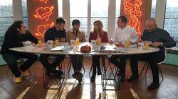 Ross Noble, Stacey Solomon, James Buckley, Adam Rothenberg Ross Noble, Stacey Solomon, James Buckley, Adam Rothenberg