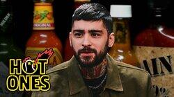 Zayn Malik Lets the Tears Flow While Eating Spicy Wings Zayn Malik Lets the Tears Flow While Eating Spicy Wings