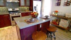 Modern Masculine Kitchen vs. Cooking with a Hotplate Modern Masculine Kitchen vs. Cooking with a Hotplate