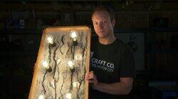 Etched Crafted Lighting, Driftwood Pens, Straw Hats Etched Crafted Lighting, Driftwood Pens, Straw Hats