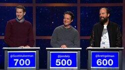 Scott Aukerman, Jon Daly, Brett Gelman Scott Aukerman, Jon Daly, Brett Gelman