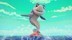 Surfing Shark Surfing Shark