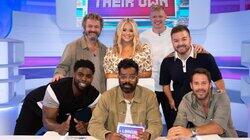Aaron Ramsdale, Michael Sheen, Alex Brooker, Emily Atack Aaron Ramsdale, Michael Sheen, Alex Brooker, Emily Atack