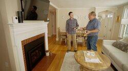 Gas Fireplace, Wainscoting Gas Fireplace, Wainscoting