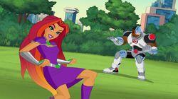 Hero of the Month: Cyborg and Starfire Hero of the Month: Cyborg and Starfire