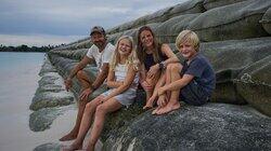 En smal stripe land En smal stripe land