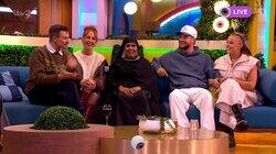 Danny Beard, Ali Bromley, Farida Khalifa, Chris Hughes & Jojo Siwa Danny Beard, Ali Bromley, Farida Khalifa, Chris Hughes & Jojo Siwa