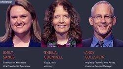 Emily Sands Vs. Sheila Odonnell Vs. Andy Goldstein, show # 8325. Emily Sands Vs. Sheila Odonnell Vs. Andy Goldstein, show # 8325.