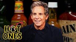 Ben Stiller Giggles Uncontrollably While Eating Spicy Wings Ben Stiller Giggles Uncontrollably While Eating Spicy Wings