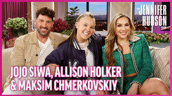JoJo Siwa, Allison Holker & Maksim Chmerkovskiy JoJo Siwa, Allison Holker & Maksim Chmerkovskiy