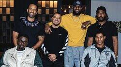 Daniel Kaluuya, Marcus Rashford, Rashid Johnson Daniel Kaluuya, Marcus Rashford, Rashid Johnson