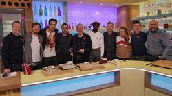 Rick Astley, Ivanno Jeremiah, Tom Goodman-Hilll, Busted Rick Astley, Ivanno Jeremiah, Tom Goodman-Hilll, Busted