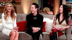 Margaret Cho, Johnny Weir, and Carmen Electra Margaret Cho, Johnny Weir, and Carmen Electra