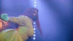 Libanesisk dragqueen i Henningsvær Libanesisk dragqueen i Henningsvær