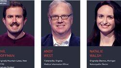 Phil Hoffman Vs. Andy West Vs. Natalie Walsh, show # 8273. Phil Hoffman Vs. Andy West Vs. Natalie Walsh, show # 8273.