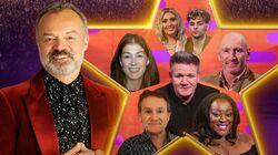 Rosamund Pike, Gordon Ramsay, Judi Love, Hugh Bonneville, Gareth Thomas, Ella Henderson, Tom Grennan Rosamund Pike, Gordon Ramsay, Judi Love, Hugh Bonneville, Gareth Thomas, Ella Henderson, Tom Grennan