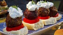 Meatball Slider Triple Threat Meatball Slider Triple Threat