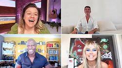 Simon Cowell, Sofía Vergara, Terry Crews, Howie Mandel, Heidi Klum Simon Cowell, Sofía Vergara, Terry Crews, Howie Mandel, Heidi Klum