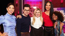 Dan Levy, Stephanie Beatriz, Kimora Lee Simmons Dan Levy, Stephanie Beatriz, Kimora Lee Simmons