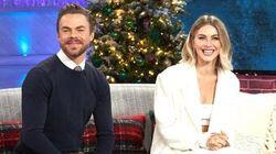 Derek Hough, Julianne Hough, Christian Siriano Derek Hough, Julianne Hough, Christian Siriano