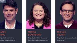 Aaron Craig Vs. Marisa Blackburn Vs. Michael Colton, show # 8279. Aaron Craig Vs. Marisa Blackburn Vs. Michael Colton, show # 8279.