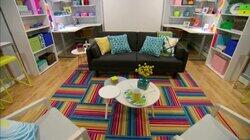 A Cheerful and Contemporary Bonus Room A Cheerful and Contemporary Bonus Room