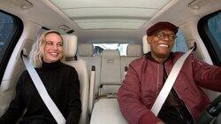Samuel L. Jackson & Brie Larson Samuel L. Jackson & Brie Larson
