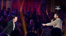 Taran Killam vs. Rob Riggle and Boy George vs. Laverne Cox Taran Killam vs. Rob Riggle and Boy George vs. Laverne Cox