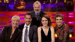 Emma Thompson, Adam Sandler, Claire Foy, Cara Delevingne, Morrissey Emma Thompson, Adam Sandler, Claire Foy, Cara Delevingne, Morrissey