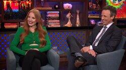 Jessica Chastain, Seth Meyers Jessica Chastain, Seth Meyers