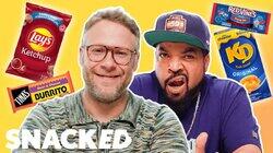 Seth Rogen and Ice Cube Swap Favorite Snacks Seth Rogen and Ice Cube Swap Favorite Snacks