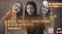 Nicole Wallace, Hajar Brown & Celia Monedero Nicole Wallace, Hajar Brown & Celia Monedero