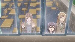 The High School Girl and the Foggy Window