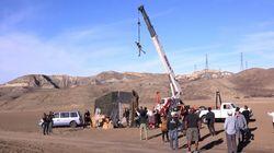 TERRIFYING CRANE PRANK ON JESSE!!! TERRIFYING CRANE PRANK ON JESSE!!!