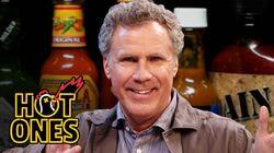 Will Ferrell Deeply Regrets Eating Spicy Wings Will Ferrell Deeply Regrets Eating Spicy Wings