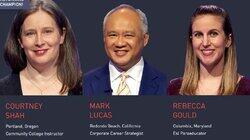 Courtney Shah Vs. Mark Lucas Vs. Rebecca Gold, show # 8371. Courtney Shah Vs. Mark Lucas Vs. Rebecca Gold, show # 8371.