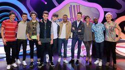 Union J, Chris Ramsey, Frankie Sandford, Jamie Laing Union J, Chris Ramsey, Frankie Sandford, Jamie Laing