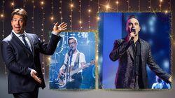 Robbie Williams, Ian Wright Robbie Williams, Ian Wright