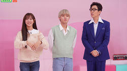 Kim Young-chul, Sejeong (Gugudan) and Park Ji-hoon Kim Young-chul, Sejeong (Gugudan) and Park Ji-hoon
