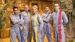 Tamzin Outhwaite, Phil Tufnell, Dr Ranj Singh, Francis Boulle, Joel Dommett Tamzin Outhwaite, Phil Tufnell, Dr Ranj Singh, Francis Boulle, Joel Dommett
