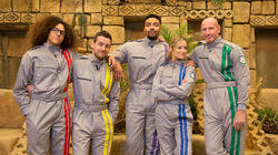 Laura Whitmore, Chris Ramsey, Perri Kiely, Jordan Banjo, Gareth Thomas Laura Whitmore, Chris Ramsey, Perri Kiely, Jordan Banjo, Gareth Thomas