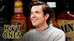 John Mulaney Seeks the Truth While Eating Spicy Wings John Mulaney Seeks the Truth While Eating Spicy Wings