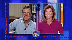 Stephen Colbert from home, with Norah O'Donnell, IDK Stephen Colbert from home, with Norah O'Donnell, IDK