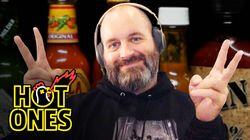 Tom Segura Keeps It High and Tight While Eating Spicy Wings Tom Segura Keeps It High and Tight While Eating Spicy Wings