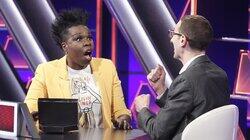 Leslie Jones vs. Taye Diggs and Sara Foster vs. Erin Foster Leslie Jones vs. Taye Diggs and Sara Foster vs. Erin Foster