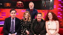 Emilia Fox, Johnny Vegas, Stephen Mangan, Jess Glynne Emilia Fox, Johnny Vegas, Stephen Mangan, Jess Glynne